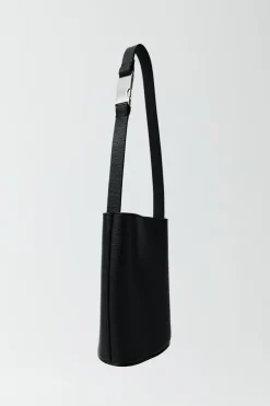 St. Agni Adjustable Bucket Bag - Black