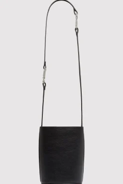 St. Agni Adjustable Bucket Bag - Black