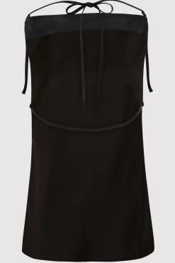 St. Agni Adjustable Strap Top - Black