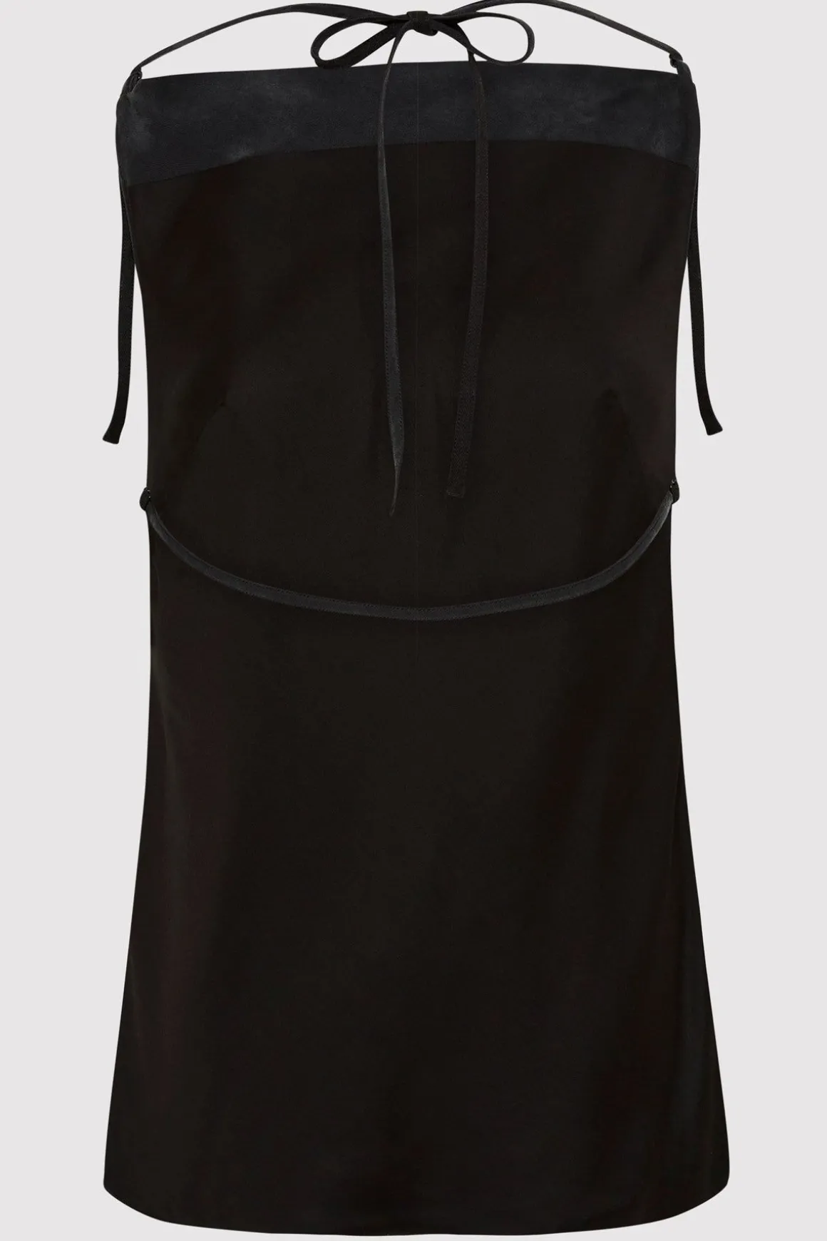 St. Agni Adjustable Strap Top - Black
