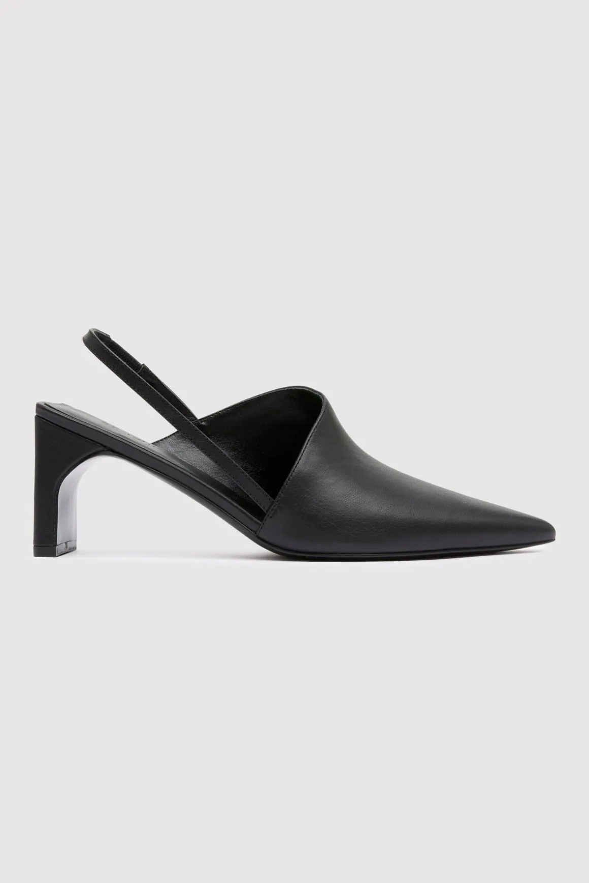 St. Agni Asymmetric Heel - Black
