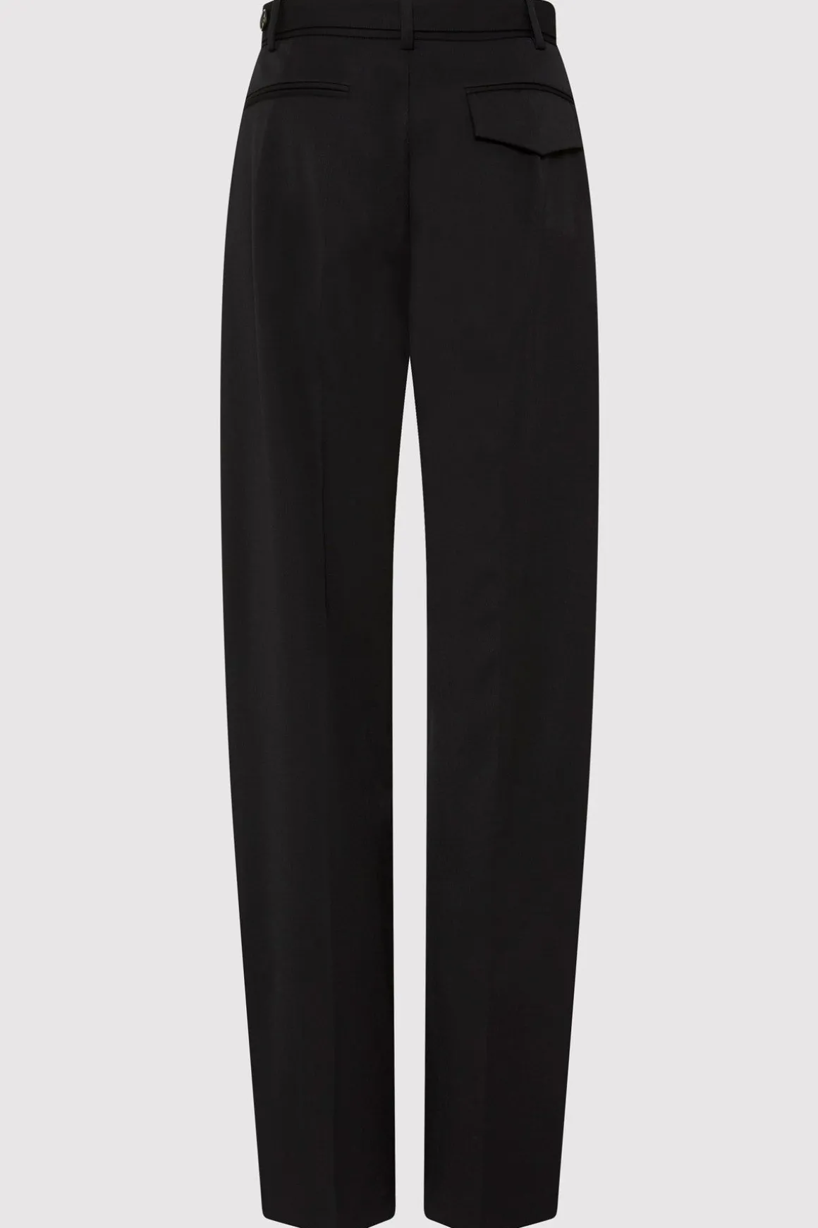 St. Agni Belted Pants - Black