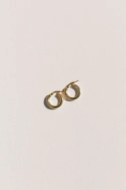 St. Agni Bianca Hoops - By Vermeer