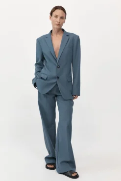 St. Agni Carter Blazer - Slate