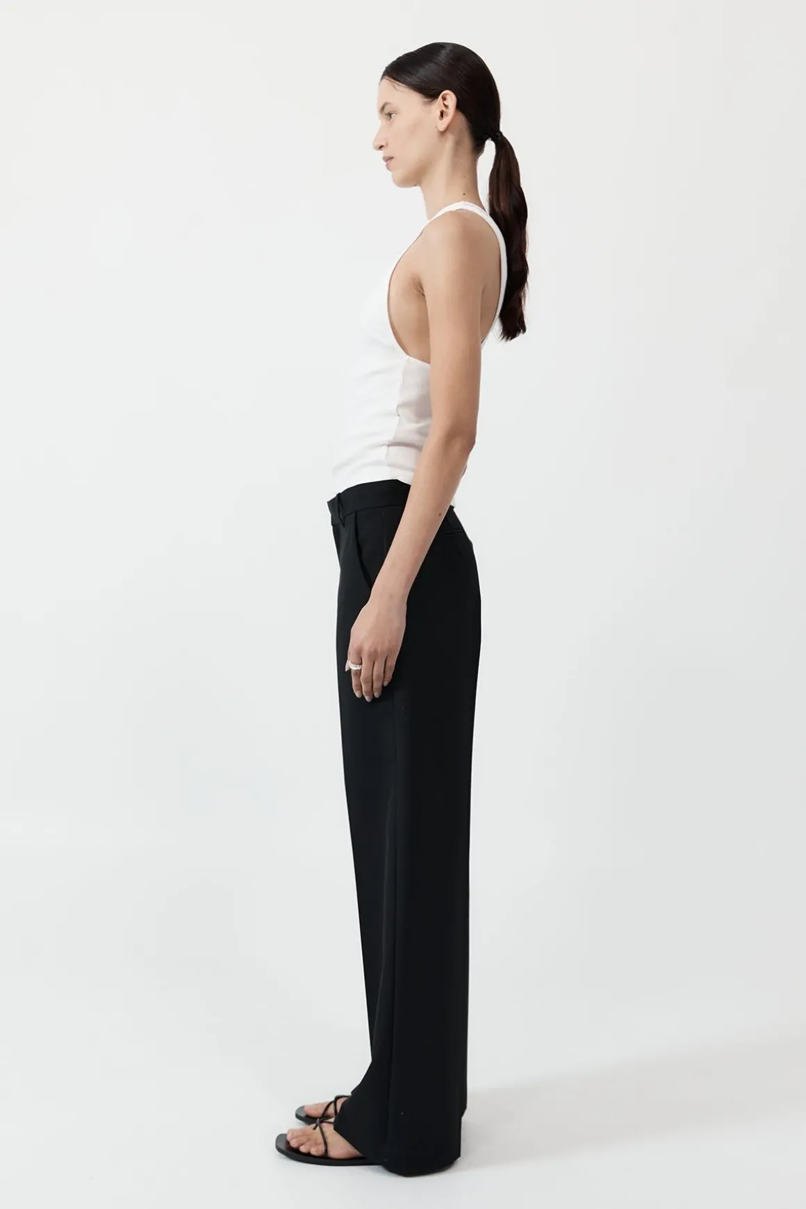 St. Agni Carter Trousers - Black
