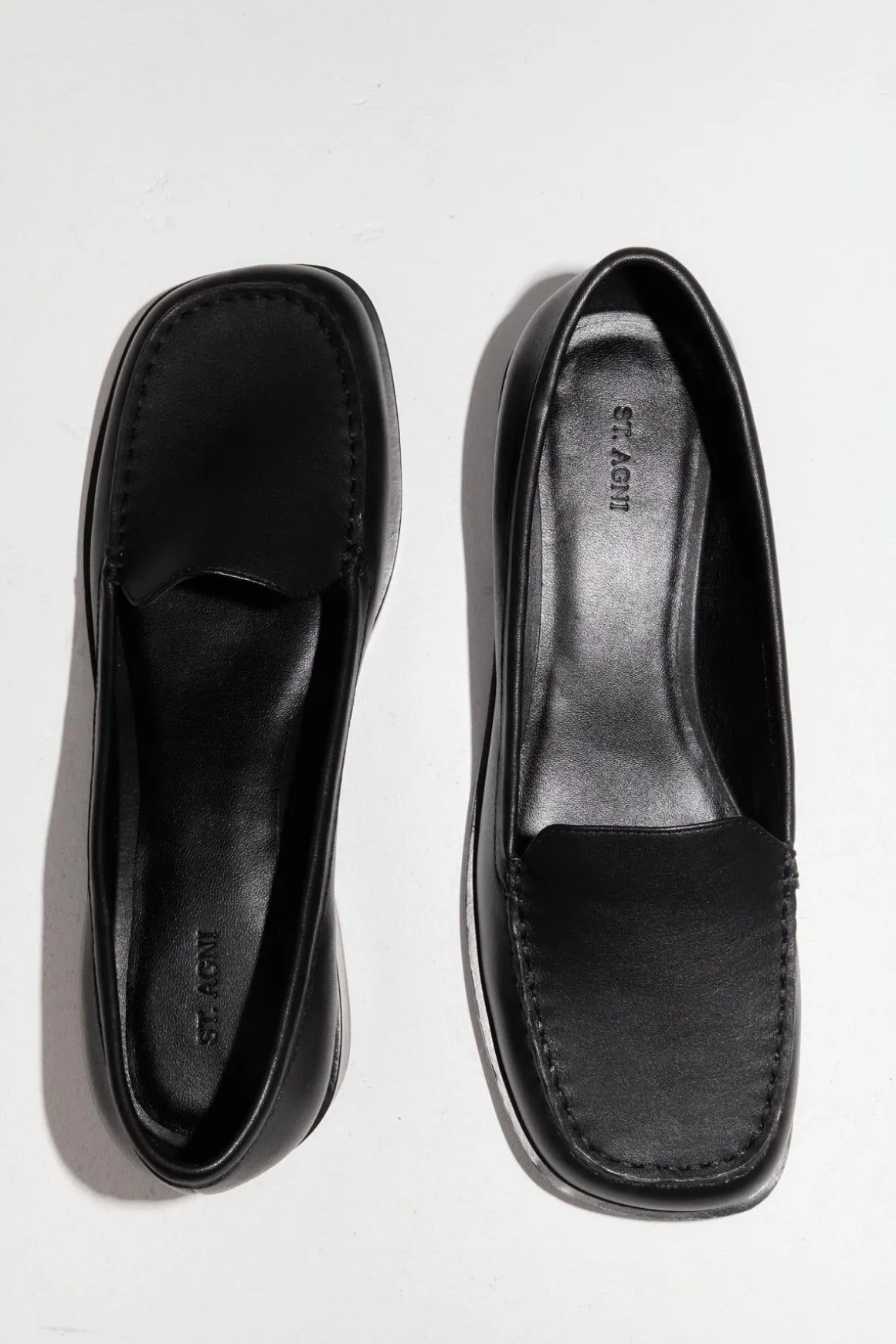 St. Agni Classic Loafer - Black