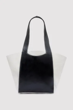 St. Agni Contrast Bowling Bag - Black