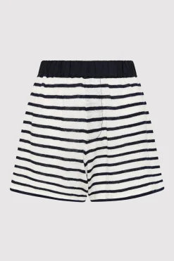 St. Agni Copain Knit Shorts - Brenton Stripe