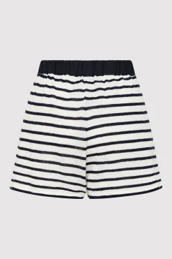 St. Agni Copain Knit Shorts - Brenton Stripe