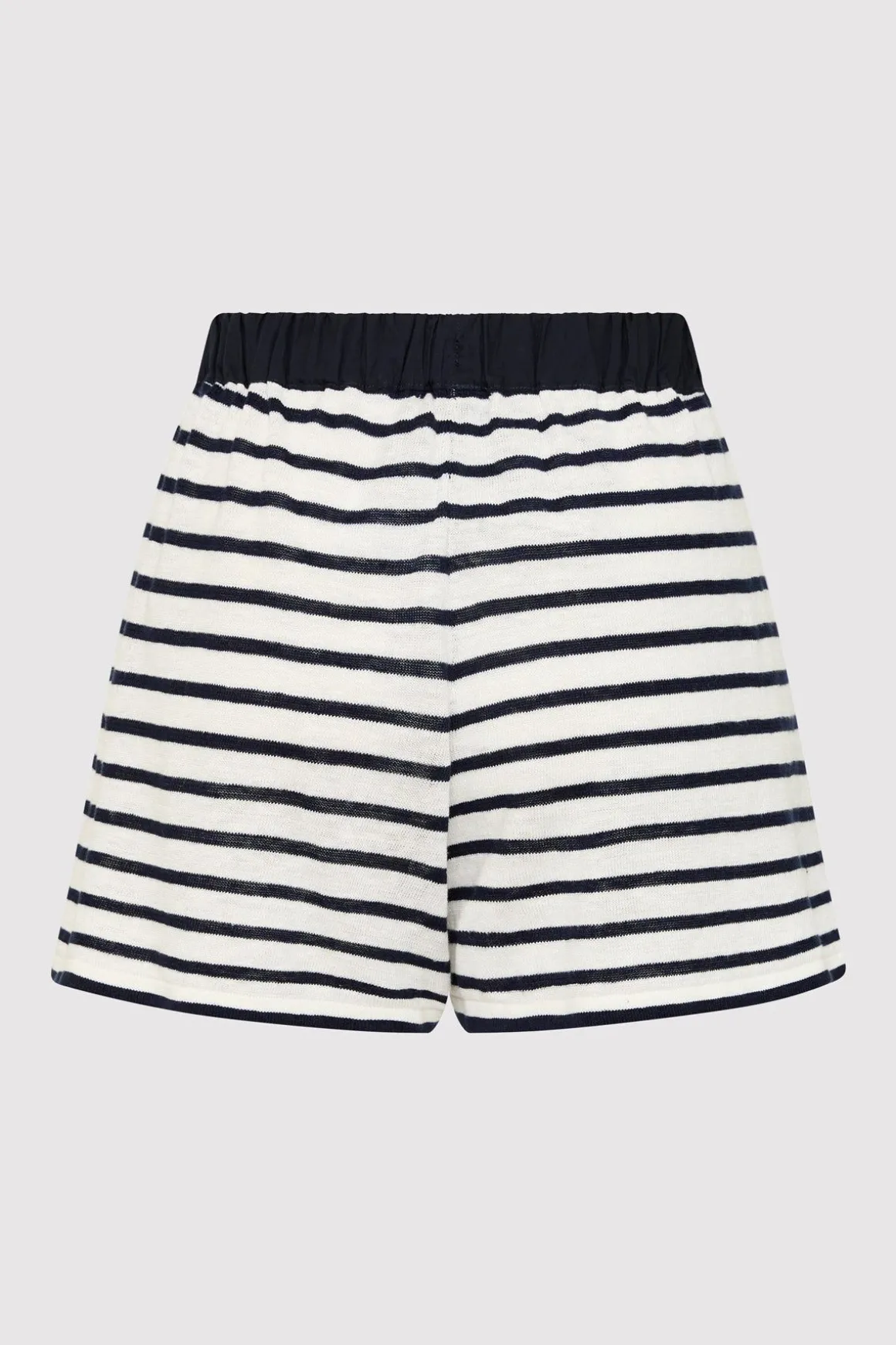 St. Agni Copain Knit Shorts - Brenton Stripe