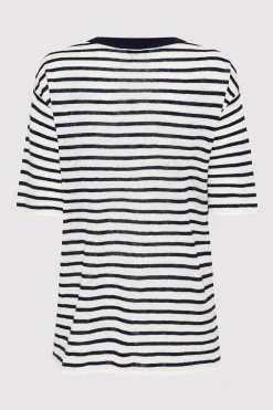 St. Agni Copain Knit Tee - Brenton Stripe
