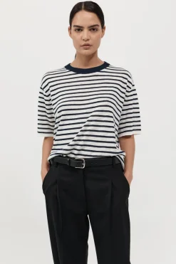 St. Agni Copain Knit Tee - Brenton Stripe