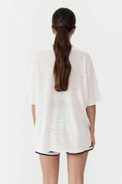 St. Agni Copain Knit Tee - Off White