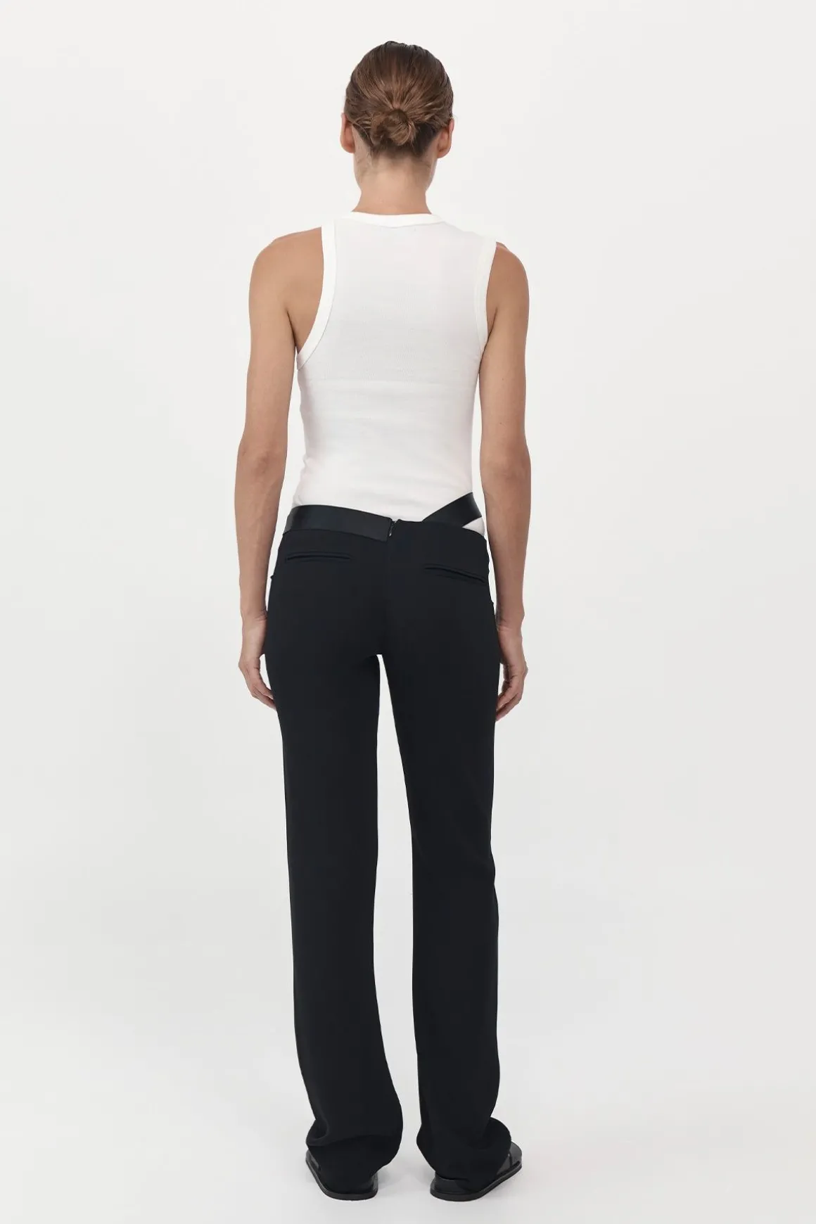 St. Agni Deconstructed Trousers - Black