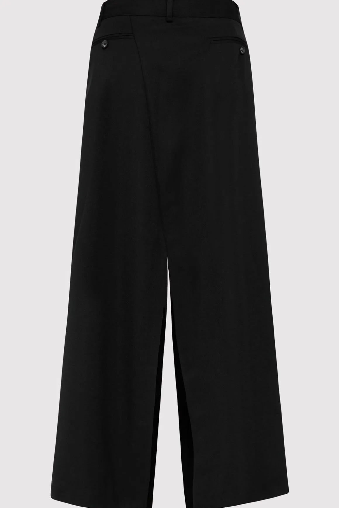 St. Agni Deconstructed Waist Maxi Skirt - Black