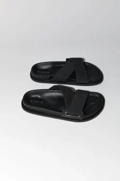 St. Agni Everyday Stretch Slide - Black