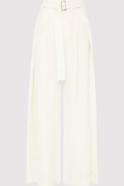 St. Agni Fold Trousers - Off White