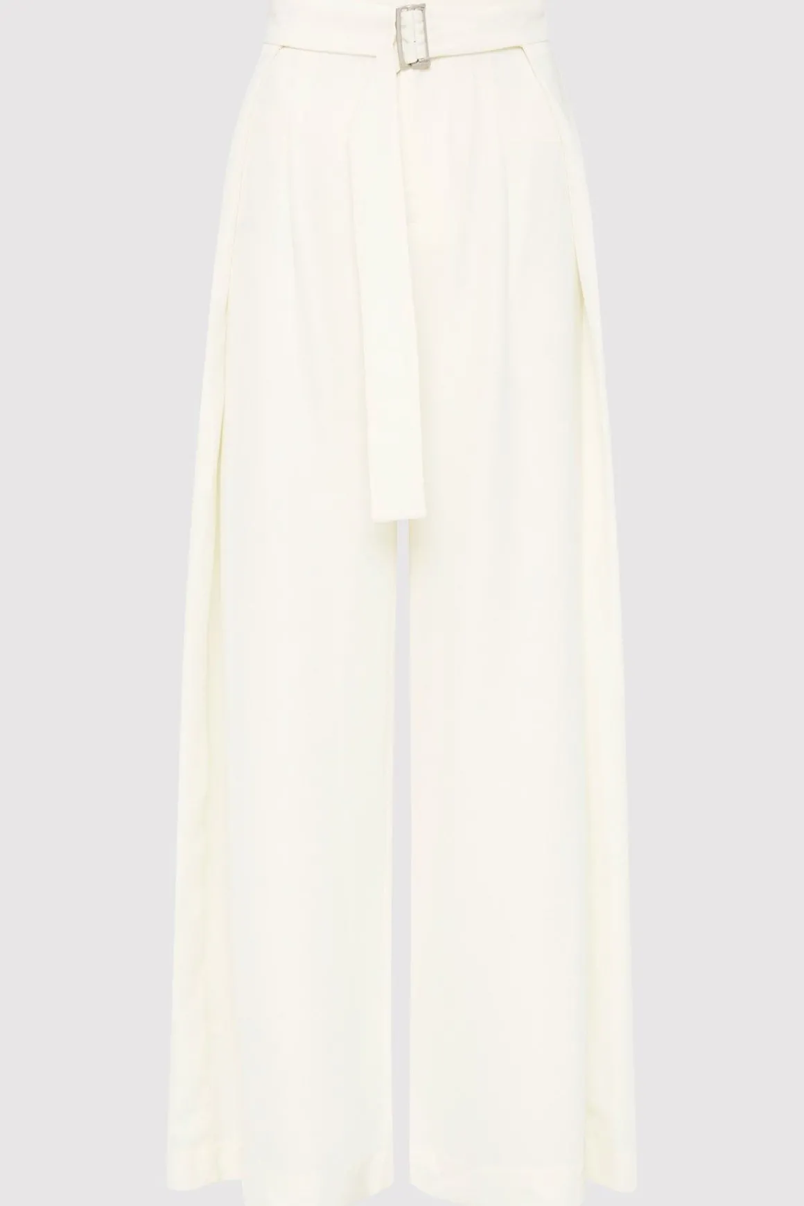 St. Agni Fold Trousers - Off White