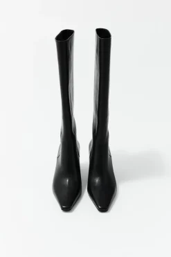 St. Agni High Boot - Black