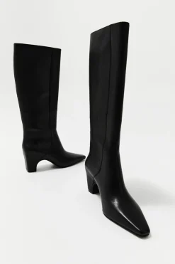 St. Agni High Boot - Black