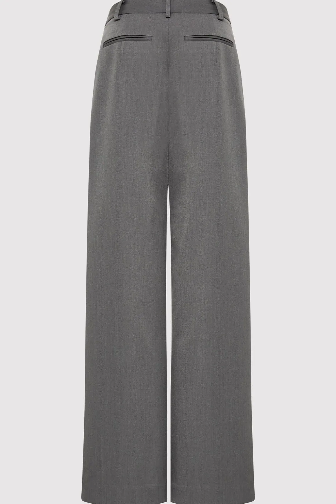 St. Agni Homme Pleat Pants - Pewter Grey