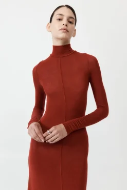St. Agni Jersey Maxi Dress - Rouge