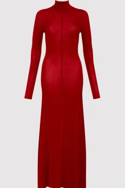St. Agni Jersey Maxi Dress - Rouge