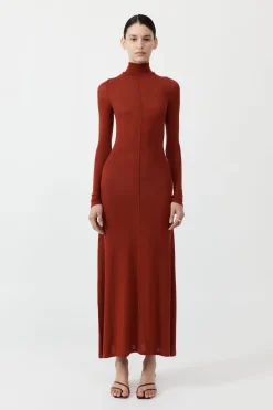 St. Agni Jersey Maxi Dress - Rouge