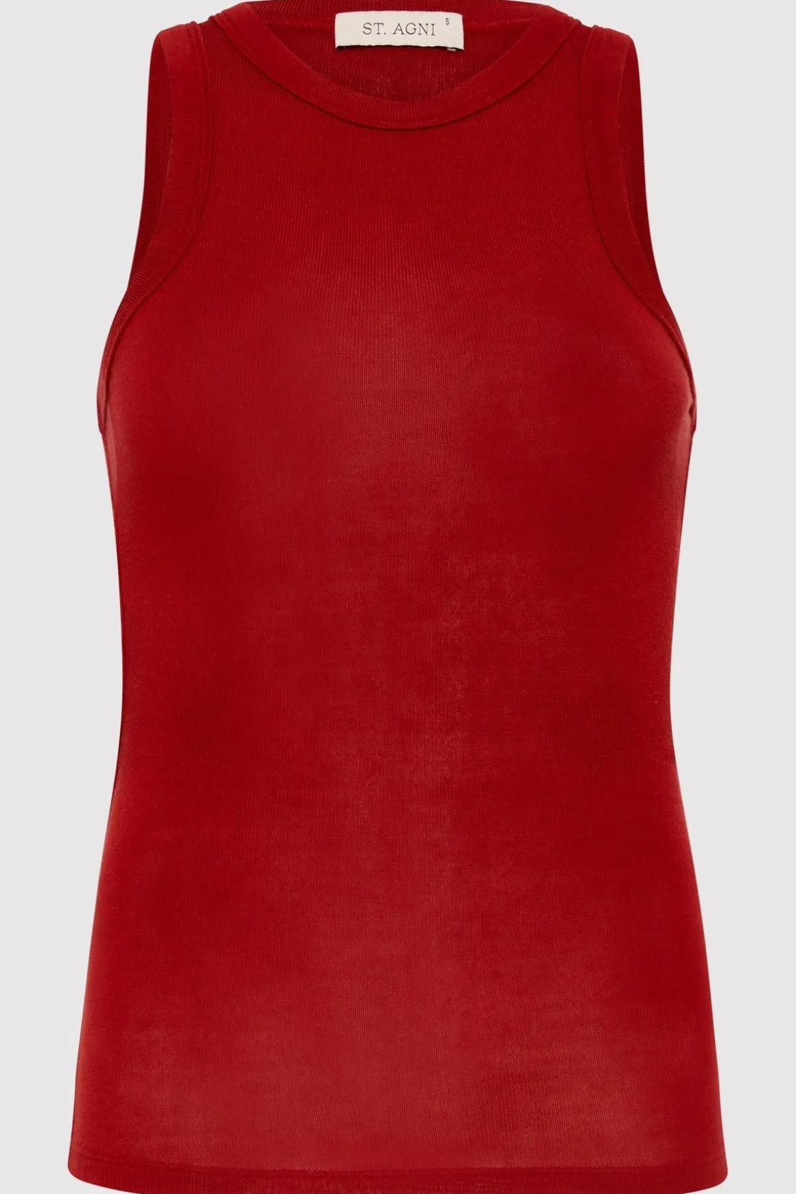 St. Agni Jersey Tank - Rouge
