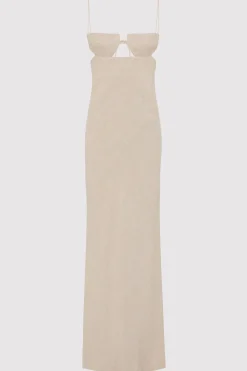 St. Agni Linen Resort Dress - Natural