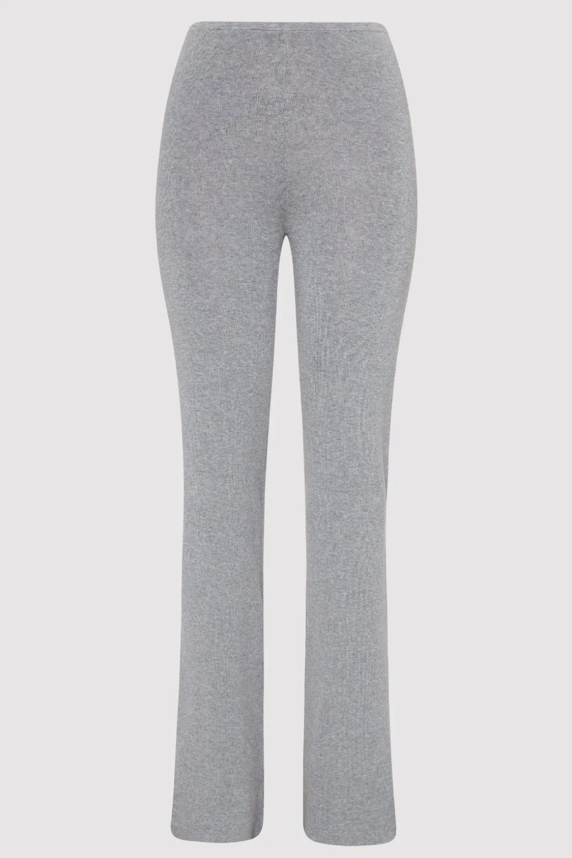 St. Agni Low Waist Knit Pants - Grey Marle