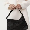 St. Agni Macrame Shoulder Bag - Black