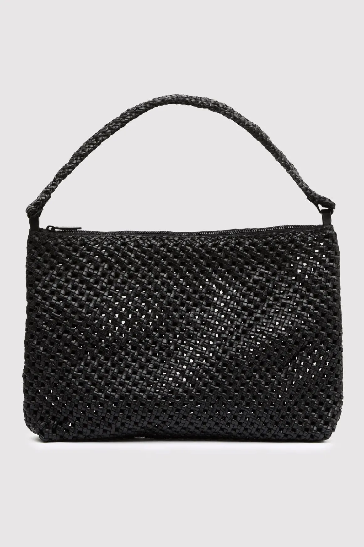 St. Agni Macrame Shoulder Bag - Black