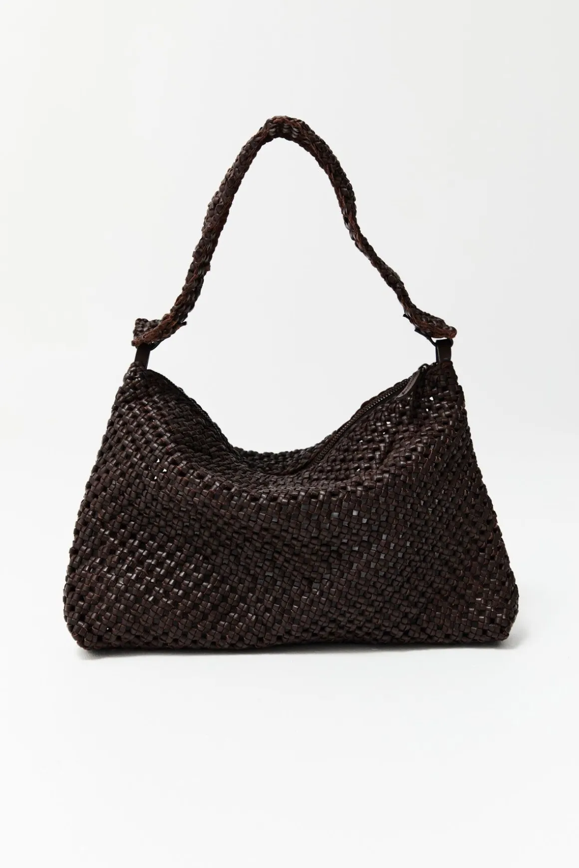 St. Agni Macrame Shoulder Bag - Chocolate