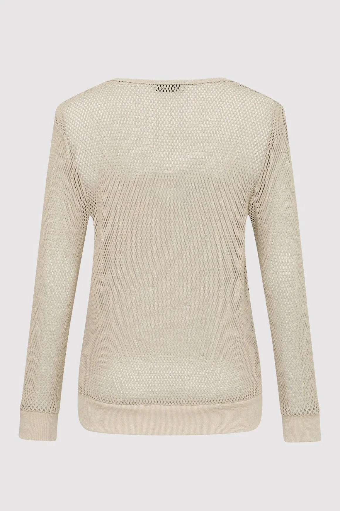 St. Agni Mesh Long Sleeve Top - Aloe