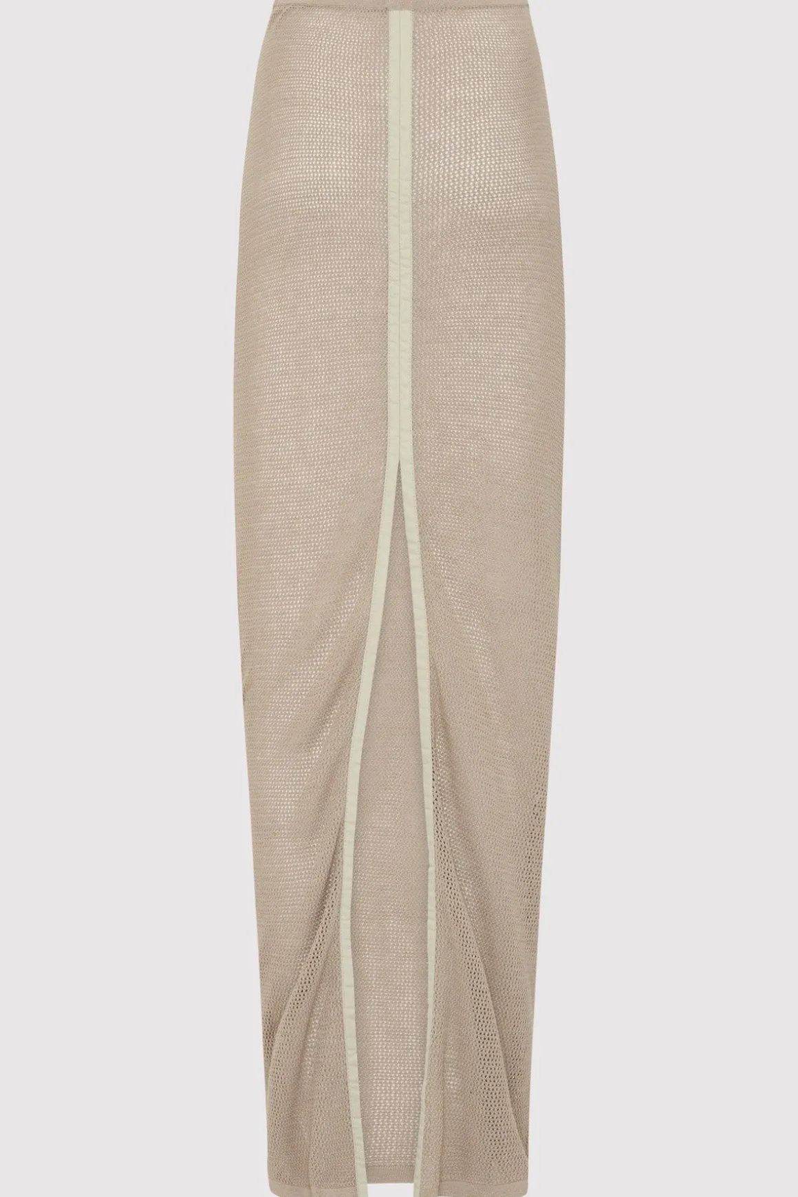 St. Agni Mesh Maxi Skirt - Fog