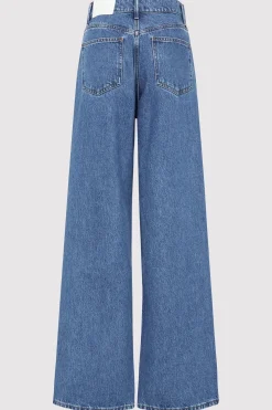St. Agni Mid Rise Wide Leg - Denim Blue