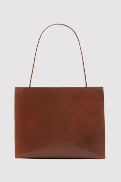 St. Agni Minimal Mini Tote - Antique Tan