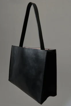 St. Agni Minimal Mini Tote - Black