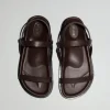 St. Agni Mio Sandals - Chocolate