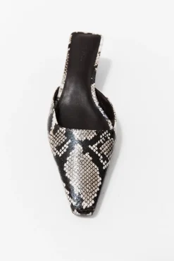 St. Agni Mira Heel - Python