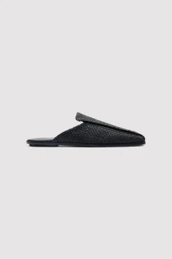 St. Agni Modernist Woven Mule - Black