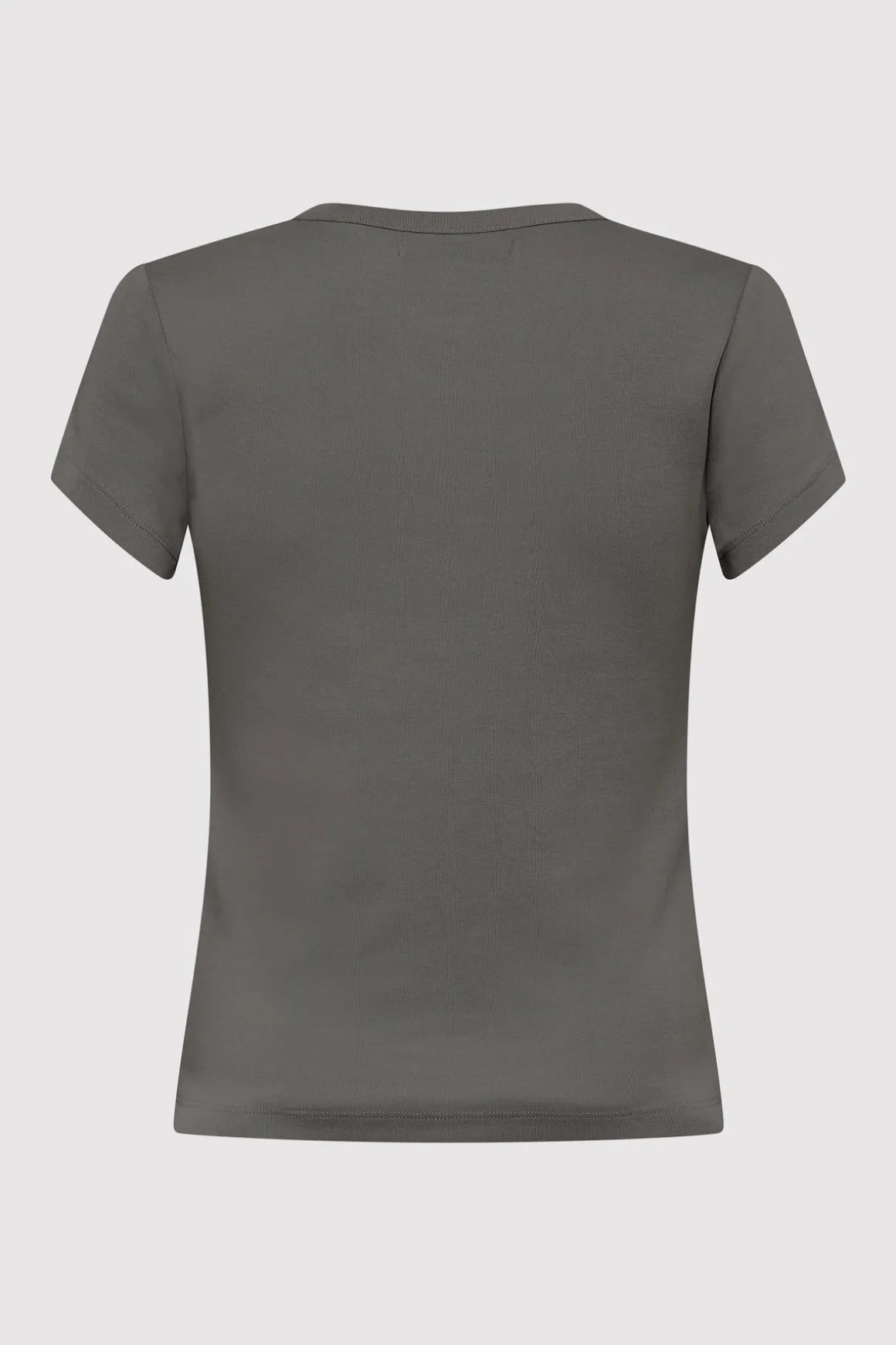 St. Agni Organic Cotton Baby Tee - Pewter Grey