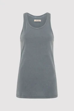 St. Agni Organic Cotton Everyday Tank - Diesel Grey