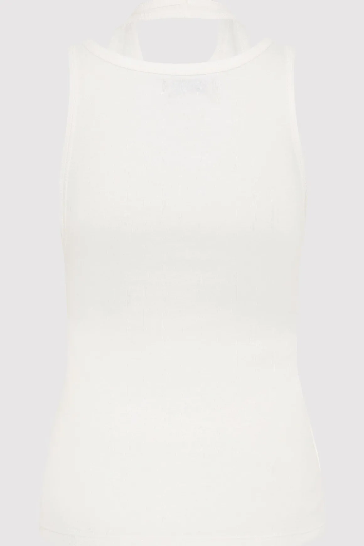 St. Agni Organic Cotton Layered Tank - White