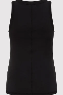 St. Agni Organic Cotton Singlet - Black
