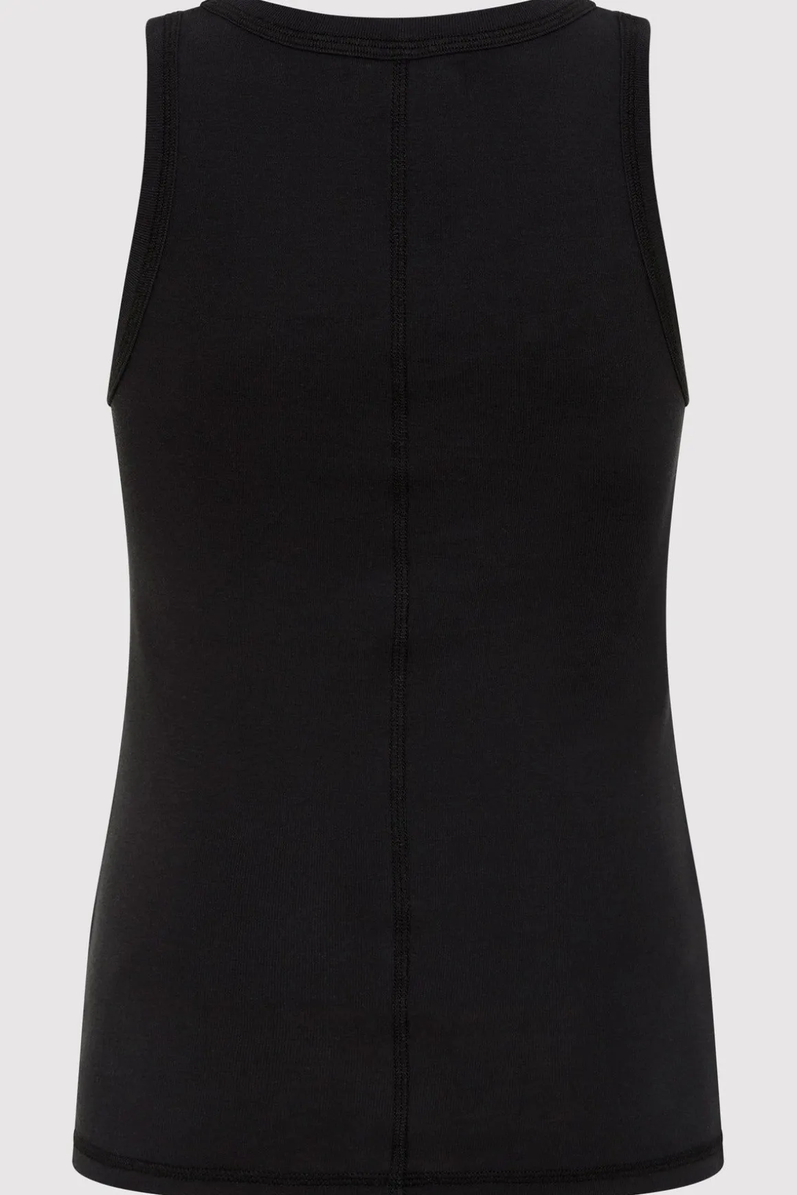 St. Agni Organic Cotton Singlet - Black