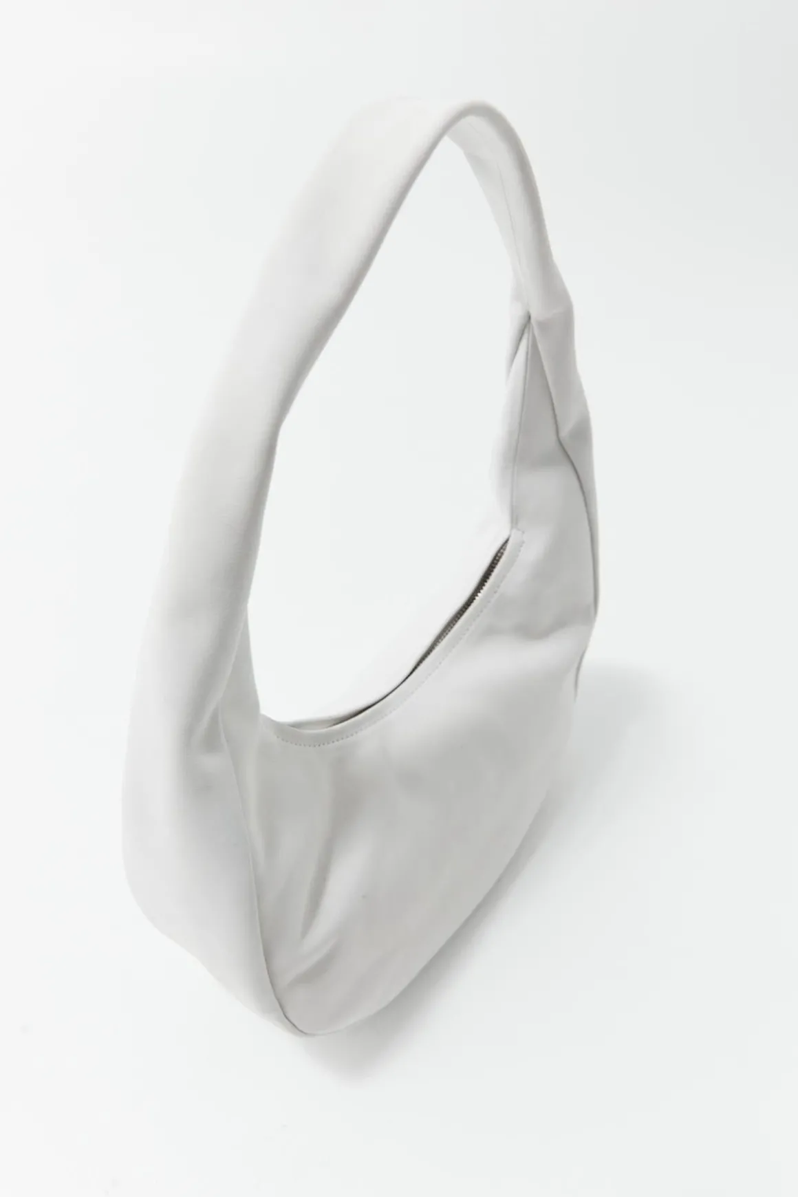 St. Agni Oval Mini Bag - Cool White