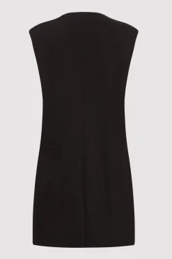 St. Agni Oversized Vest - Black