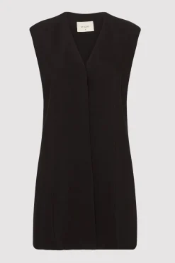 St. Agni Oversized Vest - Black